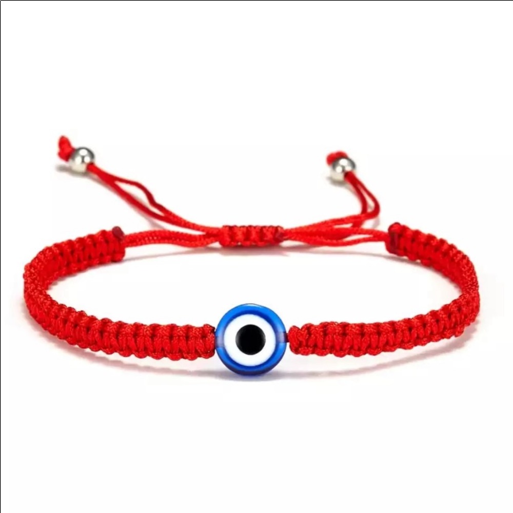 Turkish Evil Eye Handmade Braided Red Thread String Bracelet